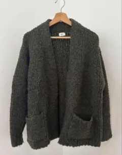 美品 22AW RHC ロンハーマン アルパカ カーディガン ボタンレス 肉厚のサムネイル