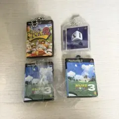 PlayStation2 ゲームパッケージミニチュアチャーム　ガチャガチャ