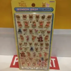 【正規品】 サンスター　ボンボンドロップシール ミニ　ディズニー くまのプーさん