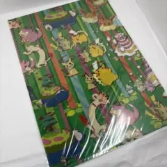 ポケモン　クリアファイル　キョダイマックスのすがた集合