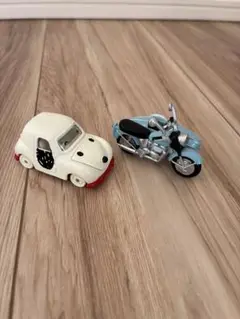 ハリーポッター 空飛ぶオートバイ 　トミカ　スヌーピーカー　セット売り　レトロ