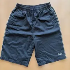 asics アシックス メンズ ハーフパンツ ブラック　Lサイズのサムネイル