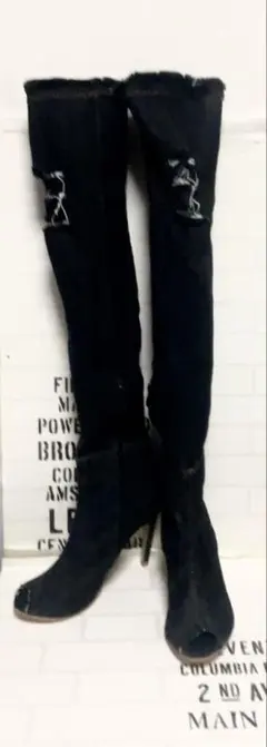 2025年最新】Yellow boots カラー：ブラック系 ロングブーツの