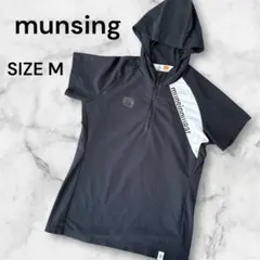 munsingwear 半袖パーカー Mサイズ　マンシング　ゴルフ　レディース