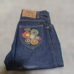 ENRICO COVERI 刺繍デザイン デニムジーンズ