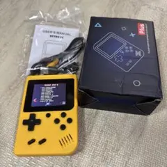 【送料無料・匿名配送】レトロ携帯型ゲーム機 黄色　RETRO Plus