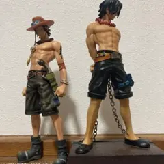 【開封済み】ワンピース　エース フィギュアセット