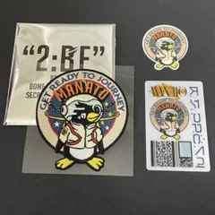 BE:FIRST マナト ワッペン ステッカー クリアカード