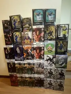 最新　人気　ジャンプ系　プライズ　フィギュア　31点　まとめ　刃牙　ナルト　他