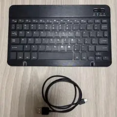 Bluetooth ワイヤレスキーボード コンパクト ブラック