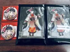 【鬼滅の刃】　栗花落カナヲ　アクリルスタンド　缶バッジ 干支2026 午年