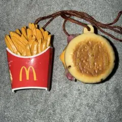 【最終価格】マクドナルド フードストラップ 2点セット