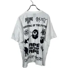 STUSSY スカル ゲームシャツ USA LARGE オリジナル90s - メルカリ