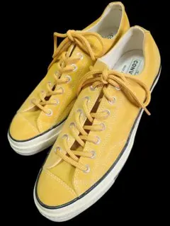 スウェード！コンバース CT-70 イエロー 28㎝ 美品 CONVERSE 黄 - メルカリ