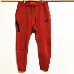 NIKE ナイキ テックフリース ジョガー パンツ 赤 レッド 美品 XL