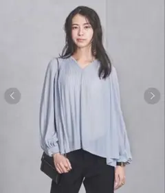 UNITED ARROWS UBCSプリーツブラウス