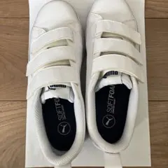 PUMA SOFTFOAM ホワイト スニーカー サイズ24