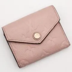 美品 ルイヴィトン モノグラム アンプラント ポルトフォイユ ゾエ 三つ折り財布