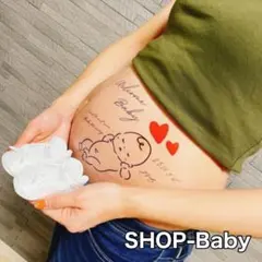 マタニティペイントシール　マタニティフォトシール　人気シール