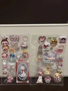 かわいいキャラクターシールセット　おすそわけ①