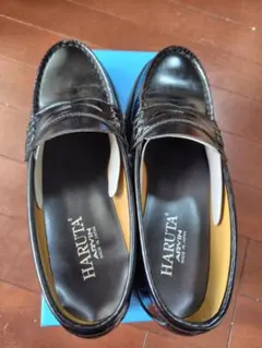 HARUTA ブラック ローファー