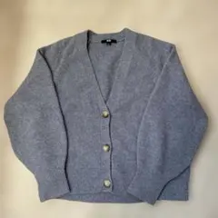 UNIQLO スフレヤーン ショートカーディガン Lサイズ