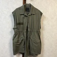 JEANASIS カーキ ミリタリーベスト