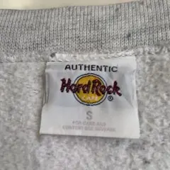 Hard Rock Cafe トレーナー S グレー