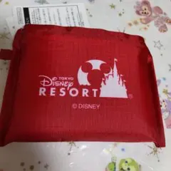 東京ディズニーリゾート エコバッグ 赤　パークフードのサムネイル