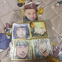 NARUTO 豆ガチャ ミニ色紙 7種