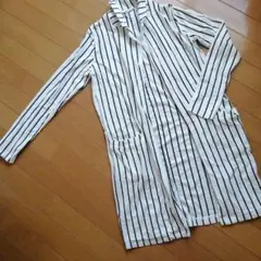 SLY ストライプ ロングカーディガン