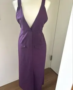 美品　ラディエイト radiate ジャンパースカート　パープル