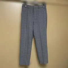 スマートアンクルパンツ　ユニクロ　グレンチェック