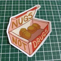 防水ステッカー【2枚目100円】から揚げ　チキン　ナゲット　No.43213