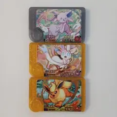 ポケモンフレンダブラッキー エーフィ ニンフィアサンダース 4枚セット