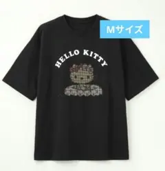 【新品】サンリオ 日焼けキティ ハローキティ Tシャツ ラインストーン Mサイズ