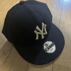 New Era 9FIFTY ブラック キャップ YOUTH