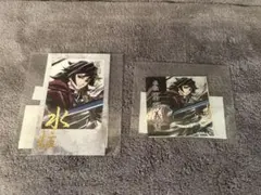 鬼滅の刃 コミケ 幕間画 WEBくじ　ブロマイド　チェキ ステッカー 冨岡義勇