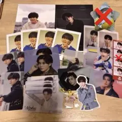 なにわ男子 長尾謙杜 トレカ クリアカード カレンダー特典 アクリルチャーム