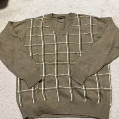 古着　長袖ニット ウール100%