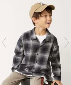 長袖シャツとワイドパンツセット
