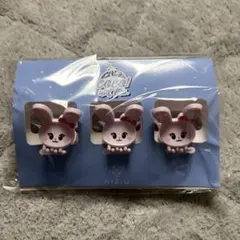 NiziU COO nut Fes ウサギヘアクリップ 3個セット