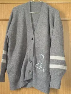 GRL グレー カーディガン