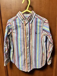 ラルフローレン ストライプシャツ 2T 90cm