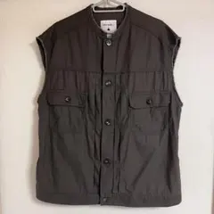 niko and... ニコアンド ベスト メンズF ジレ グレー