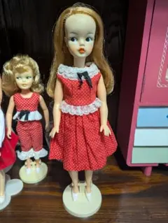 昭和レトロ タミーちゃん お人形と小物6電話セット♪ 送料無料 百貨店 昭和レトロ タミーちゃん お人形と小物6電話