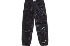 【Stone Island×Supreme】 ナイロンシルクパンツ 黒のサムネイル
