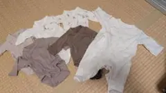 美品！H&M 長袖コットンボディースーツ+イタリアブランドBlukidsベビー服