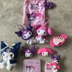 マイメロディ クロミちゃん ぬいぐるみ キーホルダー ストラップ