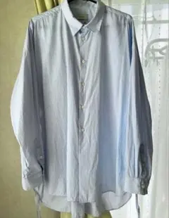 TOIRONIER トワロニエ　LOOSE SHIRTS ブルーストライプ大きめのサムネイル